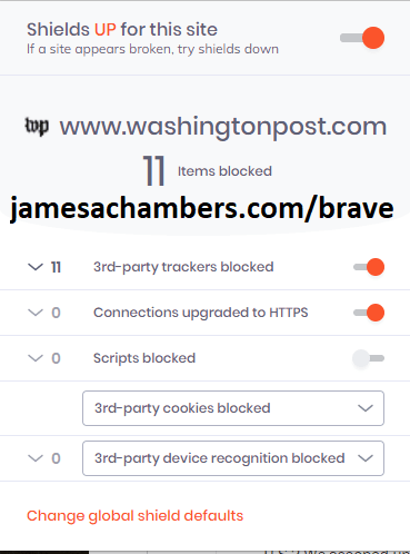 brave block website