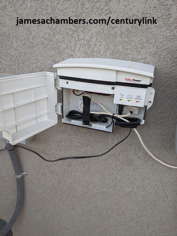 CyberPower Outdoor UPS Installation