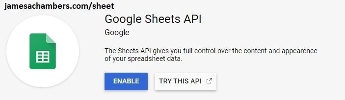 Google Sheets Enable Button