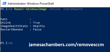 Repair-WindowsImage in PowerShell