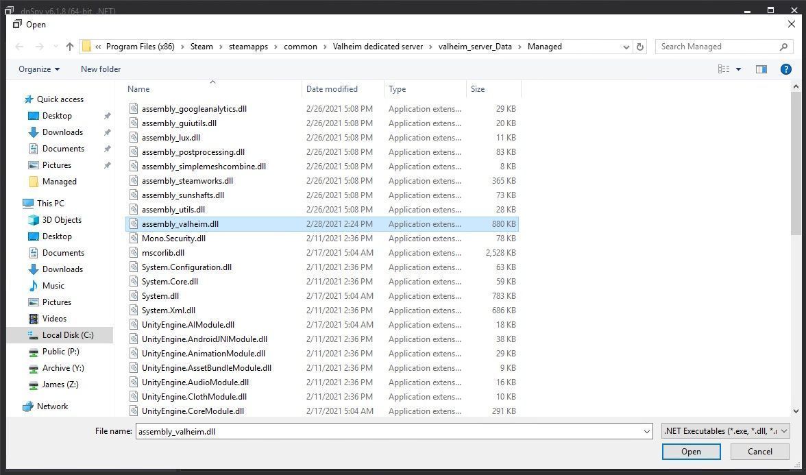 Как открыть assembly explorer в dnspy