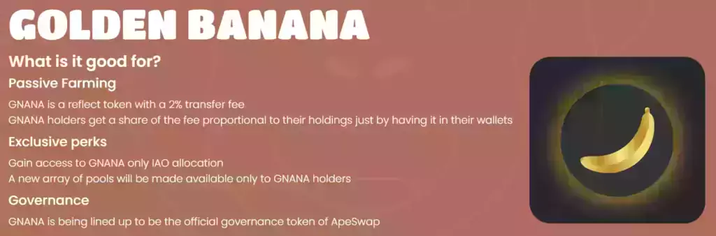 ApeSwap Golden Bananas