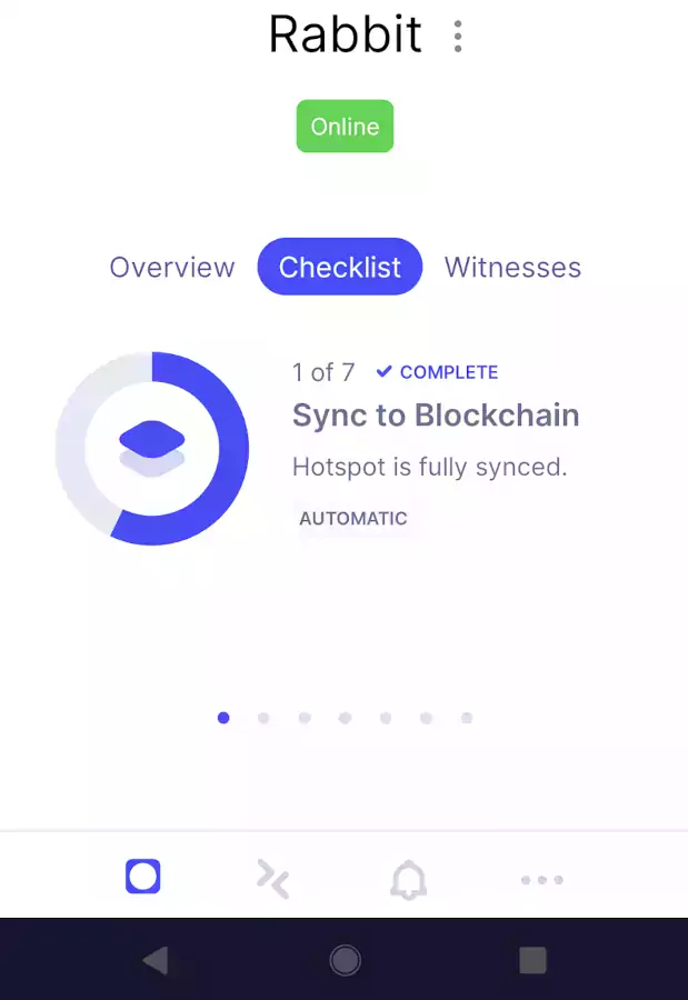 Helium Hotspot Fully Sync'd