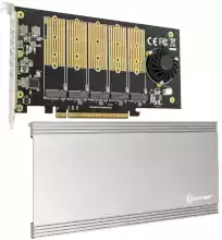 IOCREST NGFF 2230/2242/2260/2280/22110 SATA PCIe Enclosure