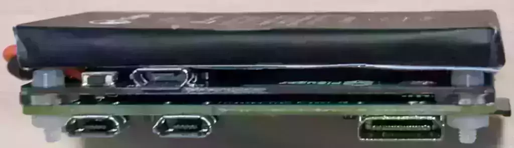 PiSugar 900mAh - Side View