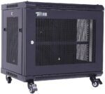 TUFFIOM 9U Casters Network Cabinet Enclosure