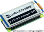 Waveshare e-ink display