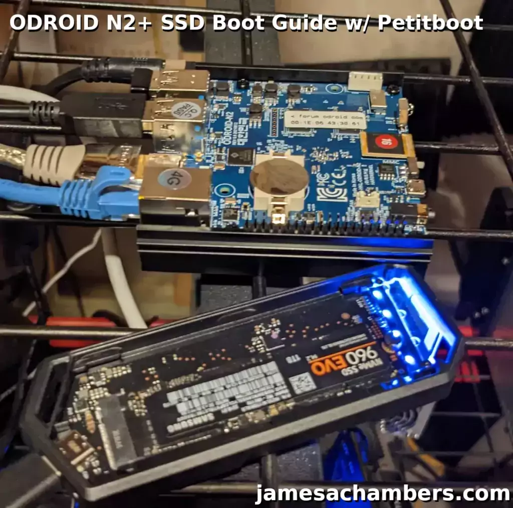 ODROID N2+ SSD Boot Guide