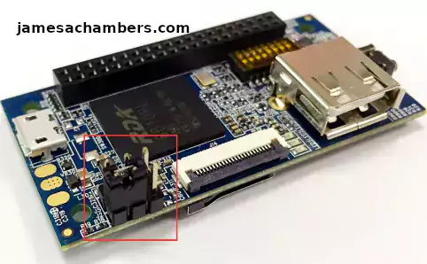 Orange Pi - SD Startup Position