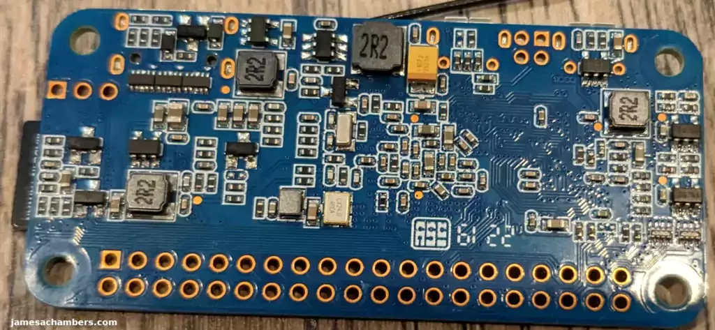 Banana Pi M2 Zero - Back