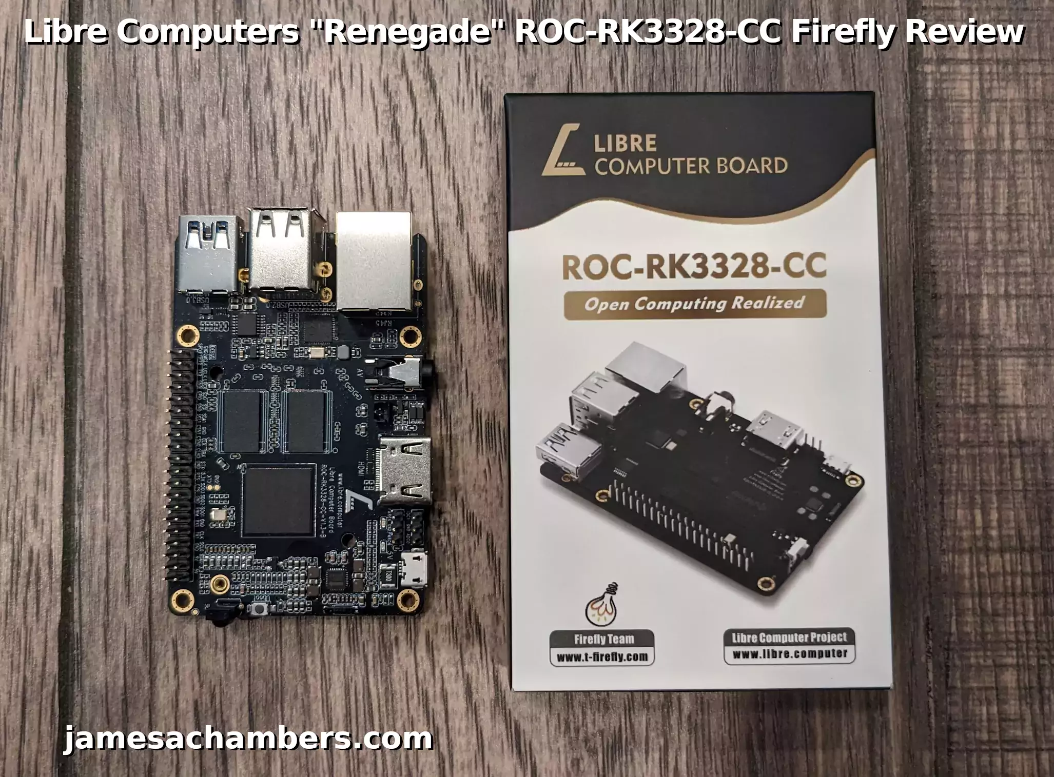 Libre Computers "Renegade" ROC-RK3328-CC Firefly Review