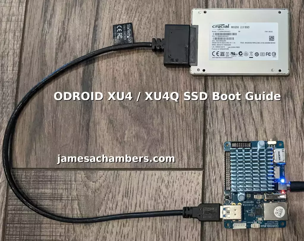 ODROID XU4 / XU4Q SSD Boot Guide
