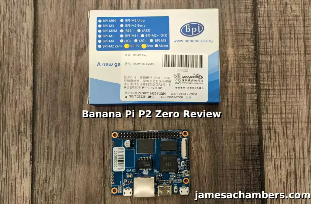Banana Pi P2 Zero SBC Review