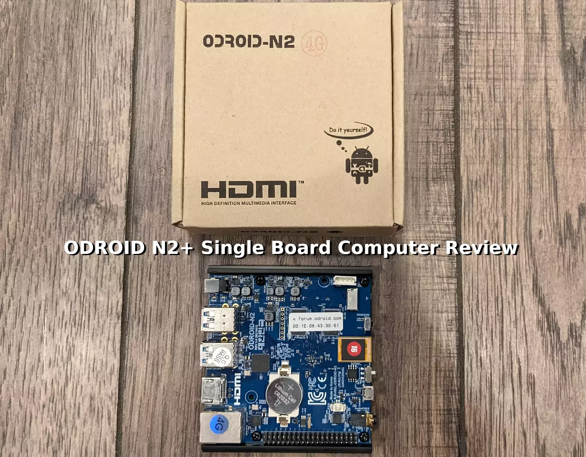 ODROID N2+ with 4GByte RAM For Developers S922X
