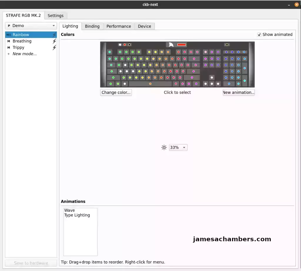 Using Corsair Mice / Keyboards in Linux without iCUE - ckb-next