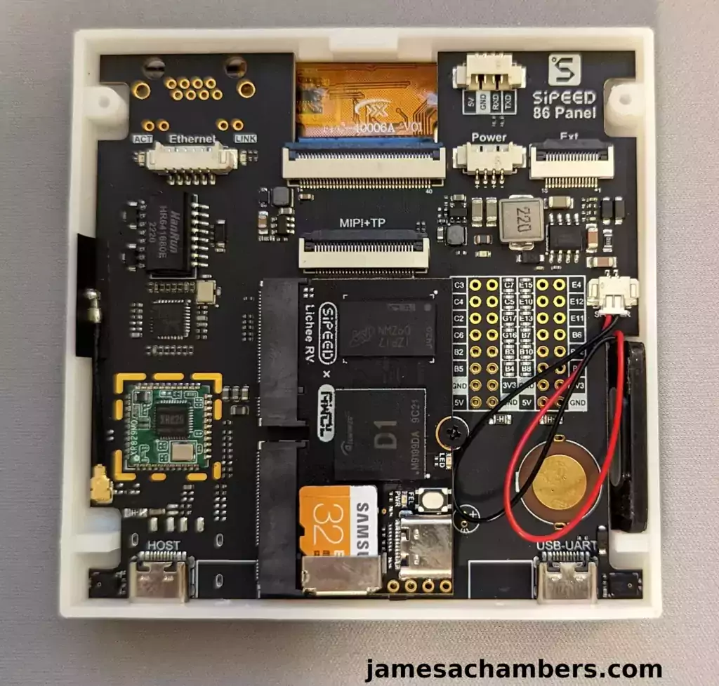 Lichee RV 86 Panel - Opened Back