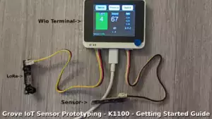 Seeed Studio K1100 Sensor Prototyping - Getting Started Guide