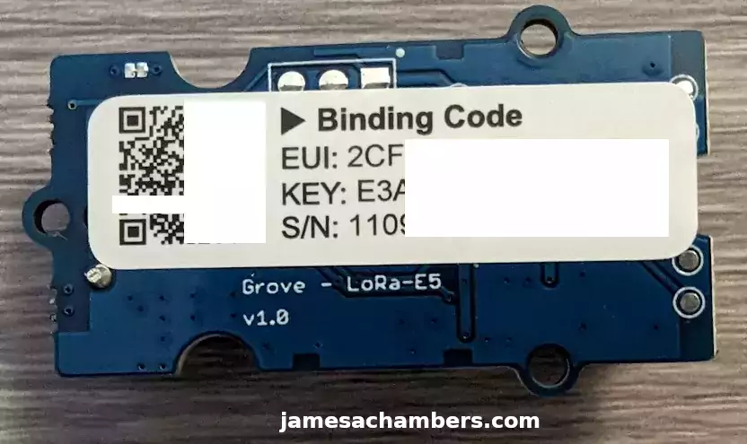 SenseCap Binding Code