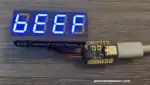 Adafruit Stemma QT 7 Segment Display