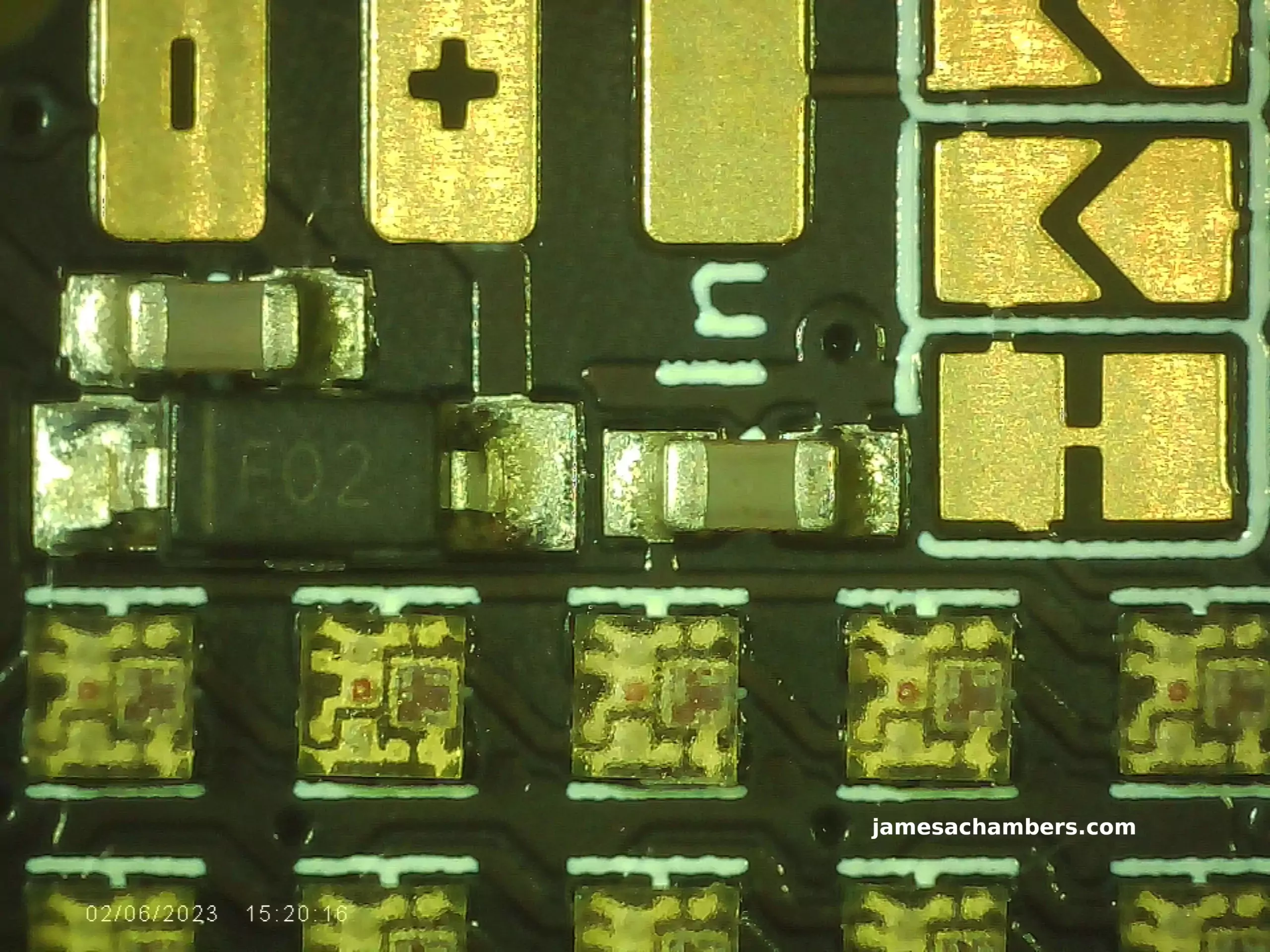 Microscope Camera Test - PCB (Adafruit Neopixel BFF 5x5)