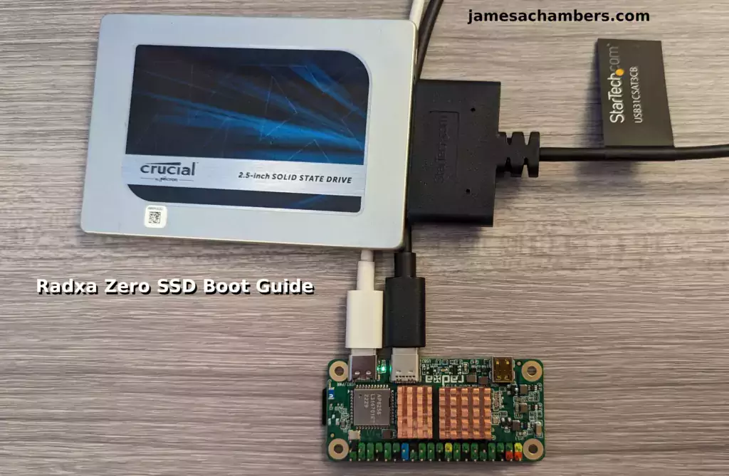 Radxa Zero SSD Boot Guide