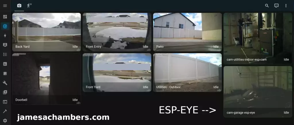 ESP-EYE within Home Assistant