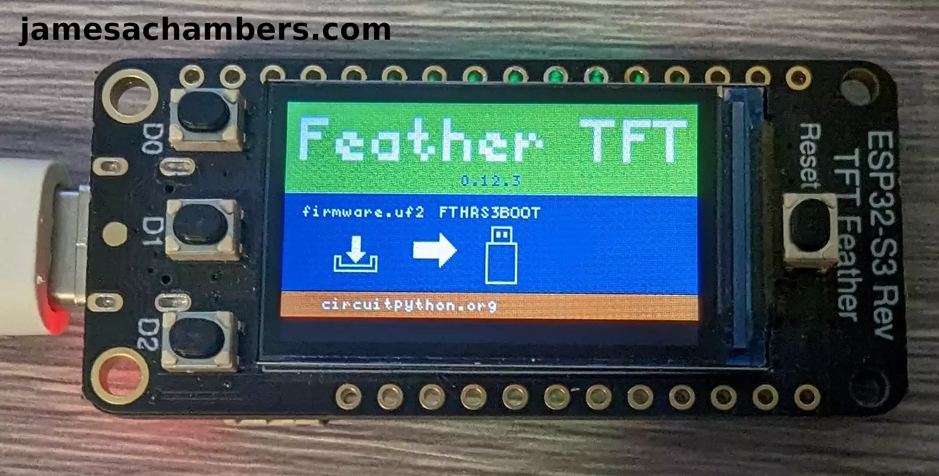 ESP32-S3 Reverse TFT Boot Loader