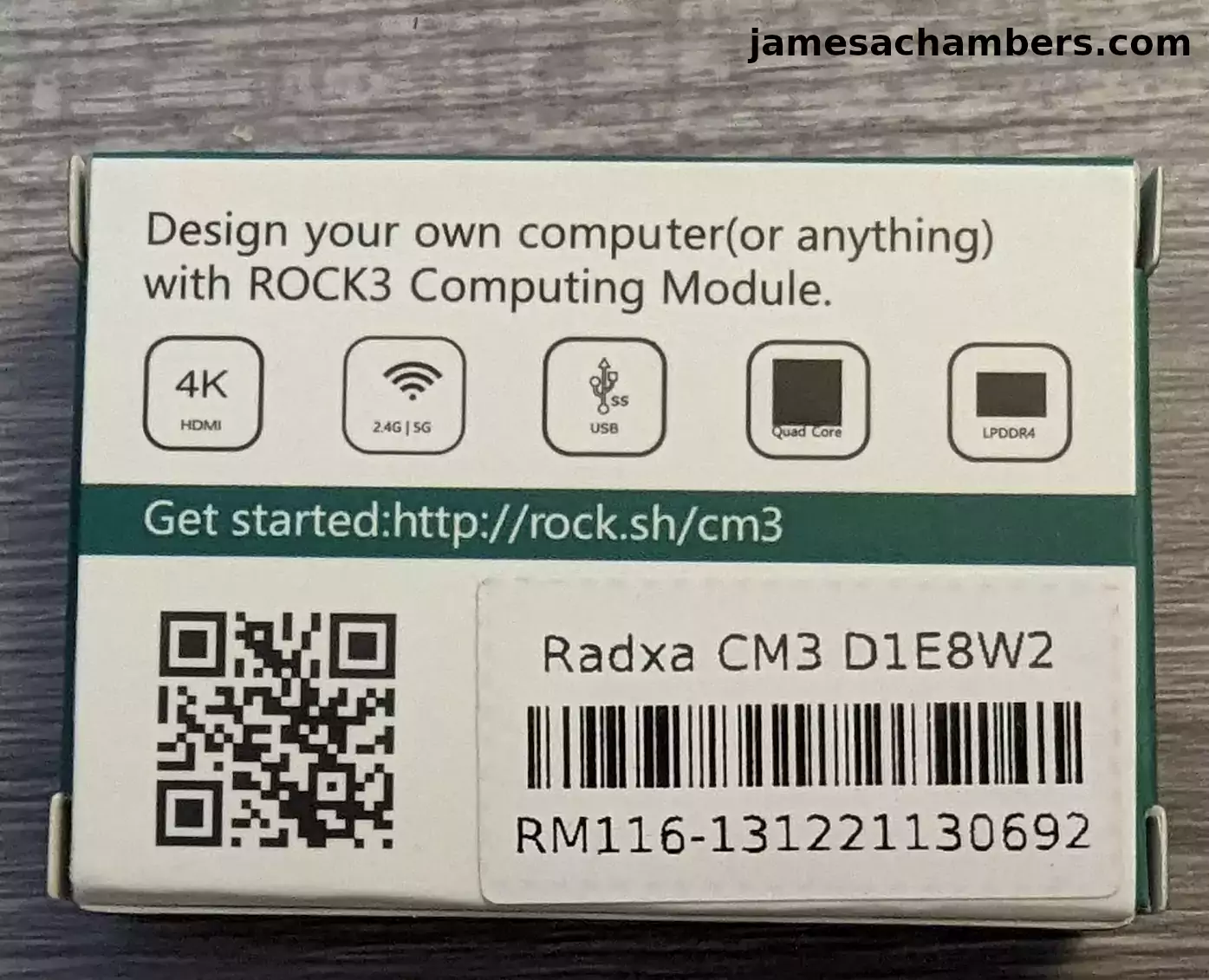 Radxa Rock 3 Compute Module Review - James A. Chambers