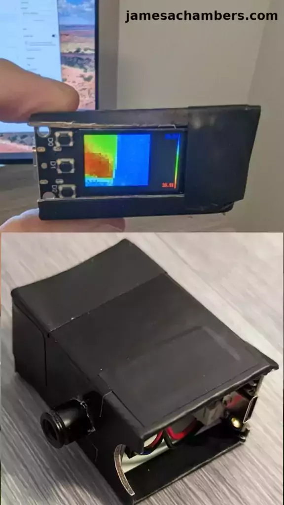 DIY Battery Powered Thermal Camera