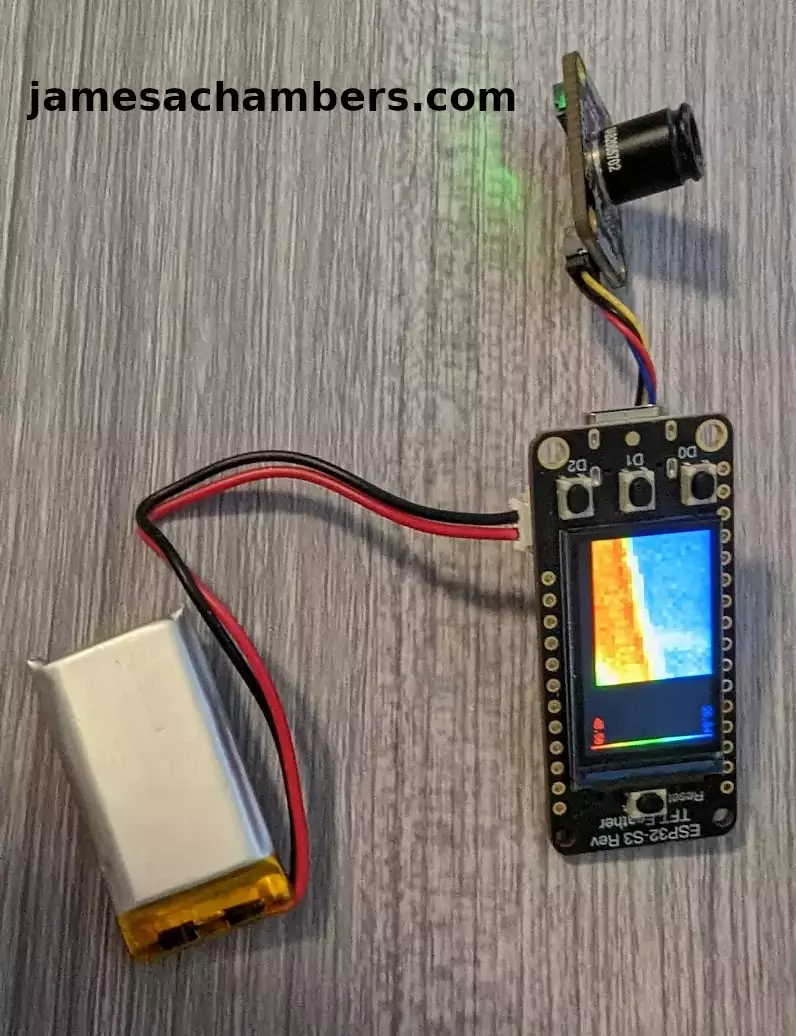 Thermal Camera - Outside of Case (Loose)