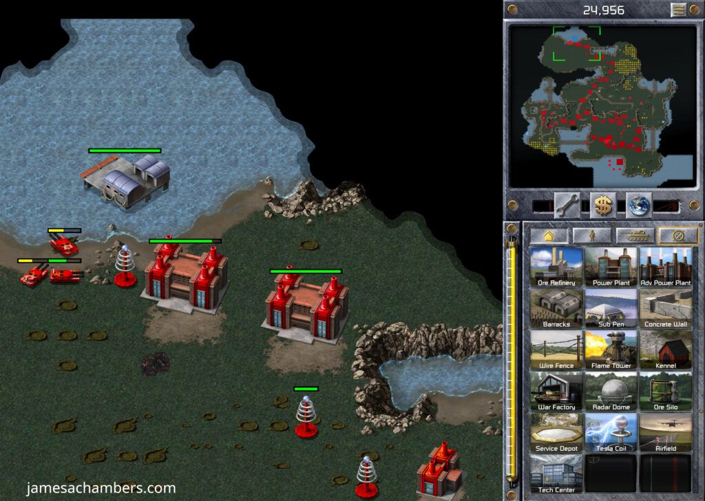 My "Getting Disrespectful" Strategy of building to the enemy base with Tesla coils