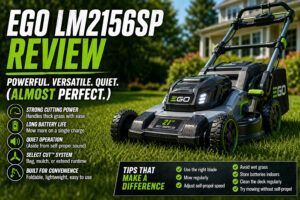 EGO Power+ LM2156SP Review: A Powerful, Quiet (Mostly) Electric Mower EGO Electric Lawn Mower Review