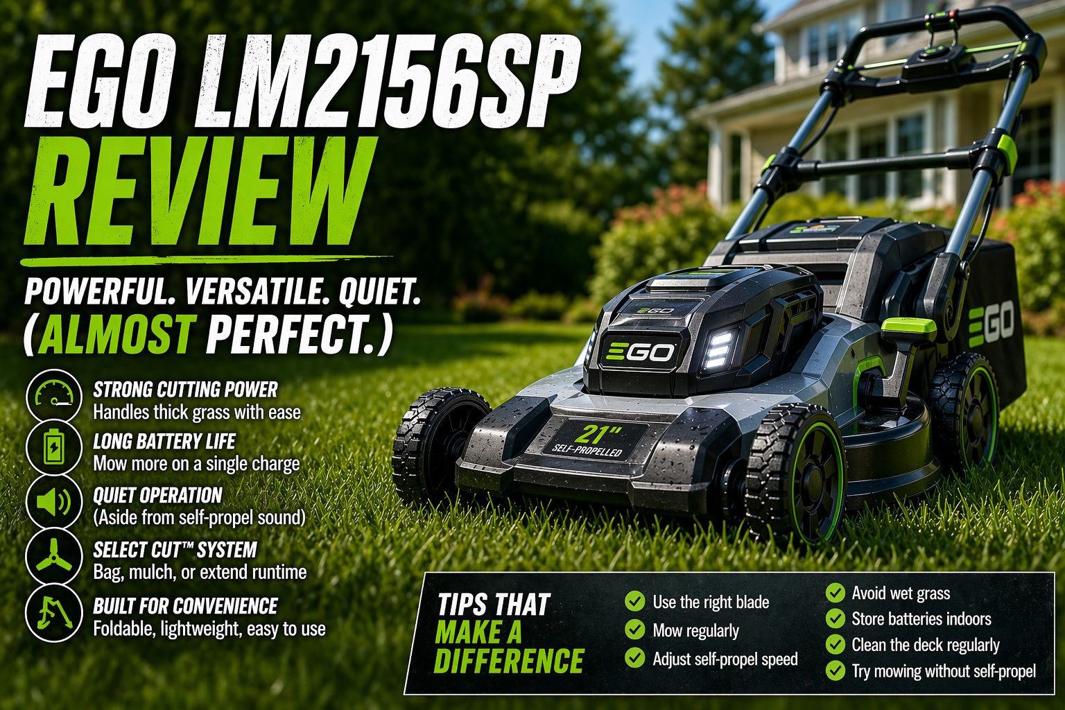EGO Electric Lawn Mower Review