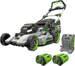 EGO Power+ Electric Lawn Mower, Self-Propelled Cordless with Select Cut, Includes (2) 56V 10.0Ah Batteries and 700W Turbo Charger
