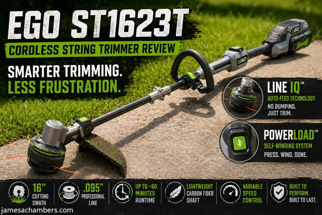 EGO POWER+ String Trimmer ST1623 Review