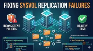 Fixing SYSVOL Replication Failures