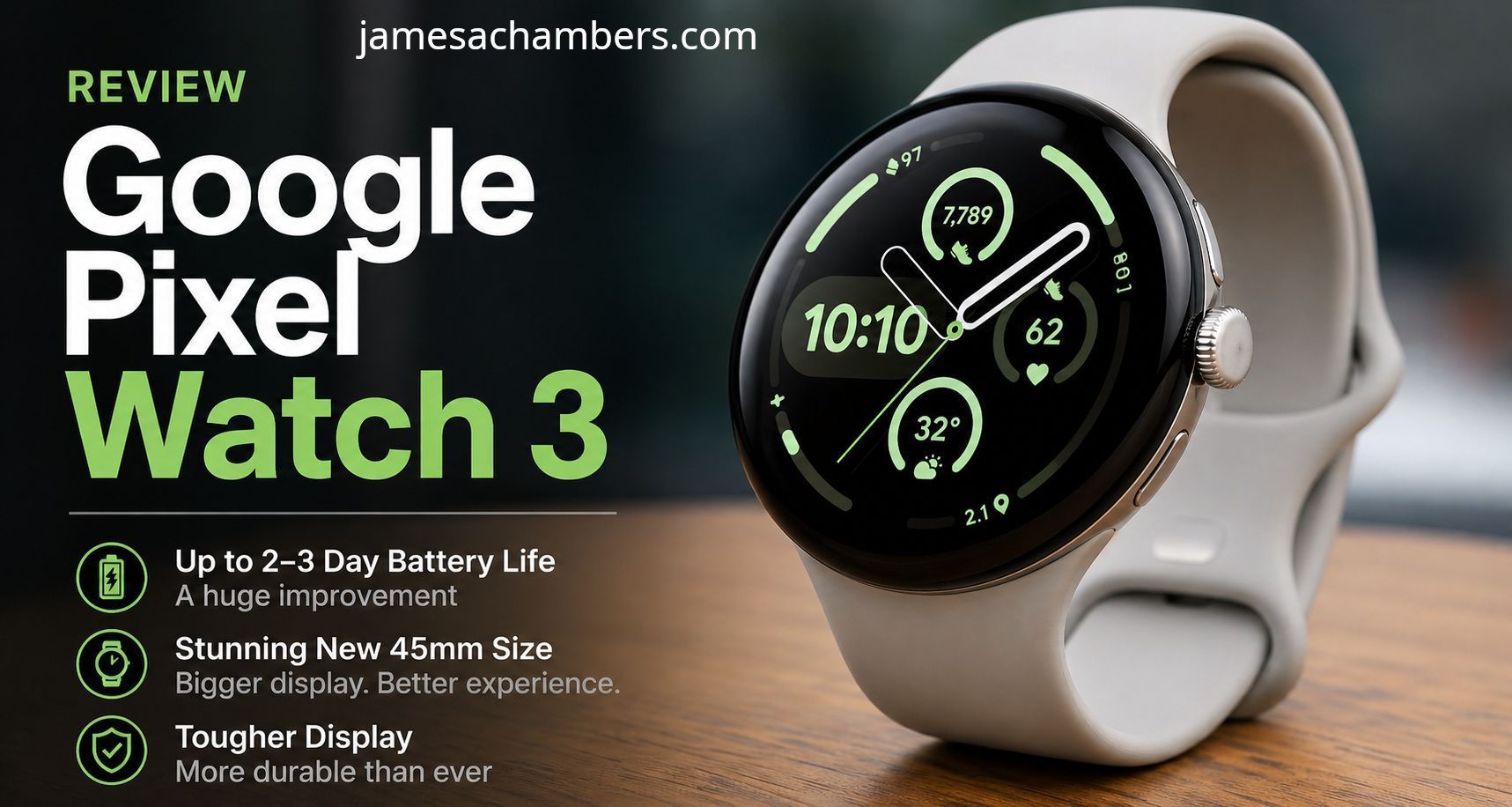 Google Pixel Watch 3 Review