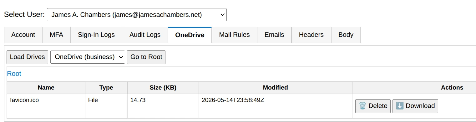 365Explorer - OneDrive Tab