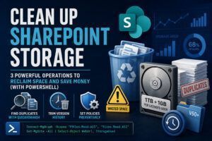 Clean Up SharePoint Storage