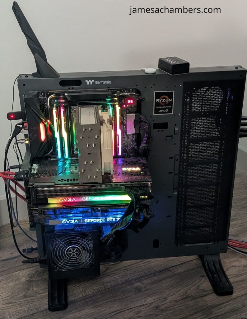 Second GPU Installed (No Riser)