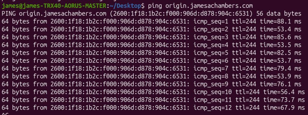 POST Spam Ping Jitter