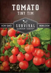 Survival Seeds - Tiny Tim Tomato